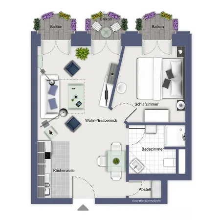 Apartment Haus Am Park 27 Ostseebad Kühlungsborn